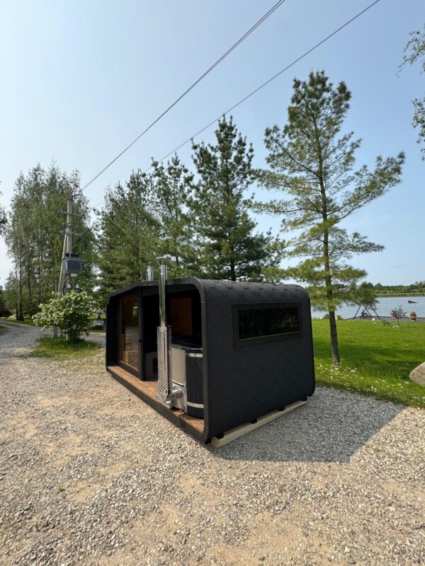 Luxury Outdoor Sauna & Hot Tub Combo - Image 8