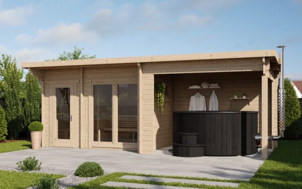 Hot Tub Shelter – Sauna 45 - Image 4